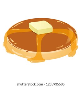 Illustration of the pancake