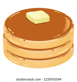 Illustration of the pancake