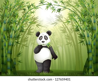 Bamboo Forest Panda Stock Illustrations Images Vectors Shutterstock