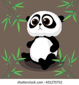 Illustration of panda bear