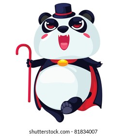 illustration panda vector file