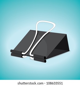 Illustration of a paper clip