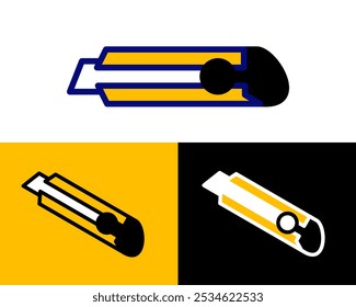 Ilustración de un diseño de cortador de papel con precisión nítida, perfecto para proyectos creativos y artesanía. Ideal para uso profesional y tareas personales de bricolaje