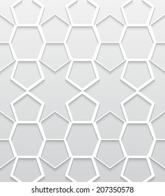 Illustration of Paper Hole Pattern abstract vector background