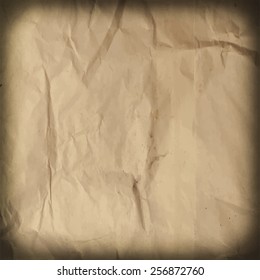 illustration of  paper texture. Vector grunge background. 