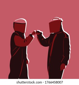 illustration of paramedic tos with red color