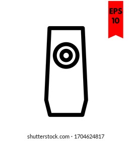 Illustration von Parfume-Flachsymbol