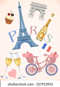 illustration  of Paris 