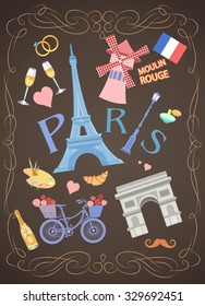 illustration  of Paris 