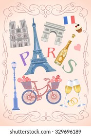 illustration  of Paris 