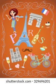 illustration  of Paris 