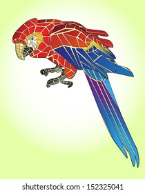 Illustration of  parrot