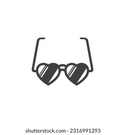 illustration of party glasses, vector art.