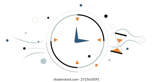 Ilustração da passagem do tempo