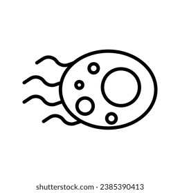 Vektorgrafik von pathogenen Bakterien 
