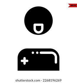 illustration of patient glyph icon 