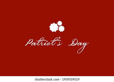 Illustration for Patriot Day vector background design. 