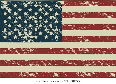 Illustration patriot united states of america, usa poster, vector illustration svg