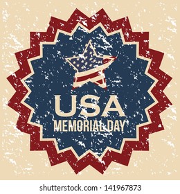 Illustration patriot united states of america, usa poster, vector illustration