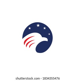 illustration patriot vector icon templet