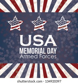 Illustration Patriotic United States of America, USA, vector illustration