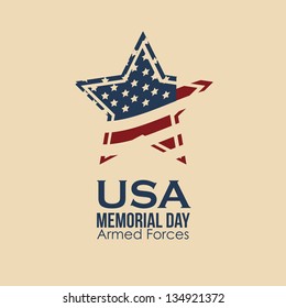 Illustration Patriotic United States of America, USA, vector illustration