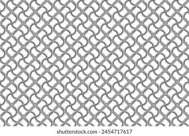 Illustration pattern, Abstract Geometric Style. Repeating of abstract multicolor of square in line shape on white background.