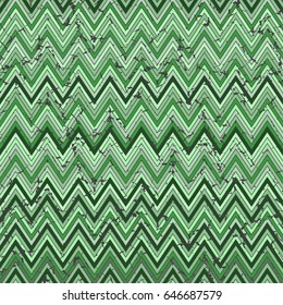 Illustration of a pattern with a background graphic ornament