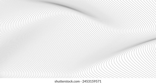 Illustration of the pattern of black lines on white background