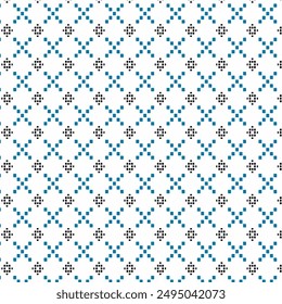 Illustration pattern ethnic design with colors and background for fashion design or other products.Ikat Ethnic Aztec Pattern Illustration Design