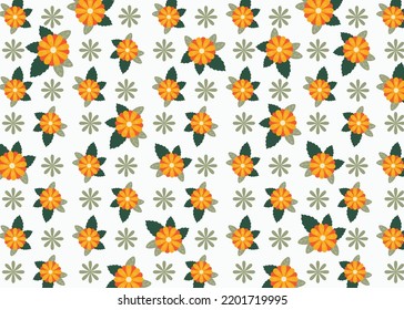 Fondo floral del patrón de ilustración. Diseño de patrones hermosos