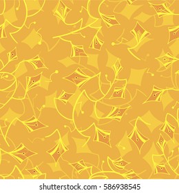 illustration of a pattern with hand drawing abstract organic