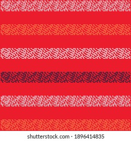 Illustration pattern lines with style fabric and background for fashion design or other products