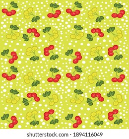 Illustration pattern little radish design for fashion or other products.