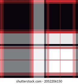 Illustration pattern plaid design with colors for fabric design.