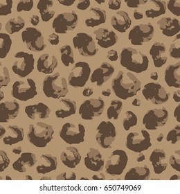 Illustration of a pattern with spots like a leopard