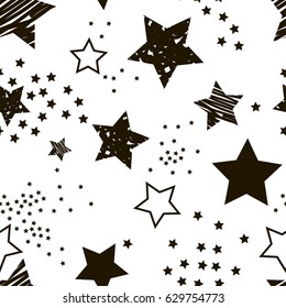 Illustration from the pattern with the stars