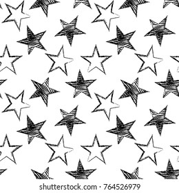 Illustration from the pattern with the stars