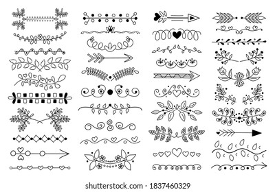 Illustration eines gemusterten Ornaments, Rahmen für Vignetten des Designs oder Textformats mit Trennlinien, Interlacing eines Gitterornaments, Vektorelement für die Gestaltung von Karten, Einladungen.