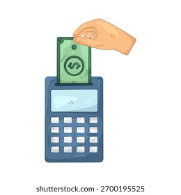 Illustration of Payment Transaction Vector Illustration
