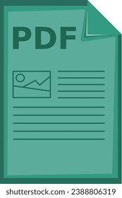 Illustration eines PDF-Dateisymbol