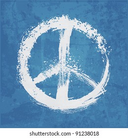 illustration of  peace sign