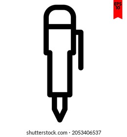 illustration of pen design icon