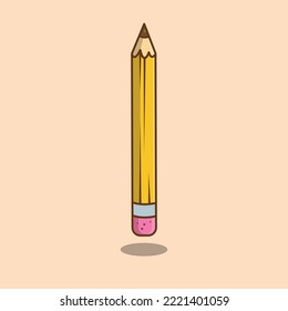 The Illustration of Pencil for Drawing