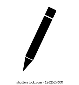 Illustration of a pencil vector icon, eps 10