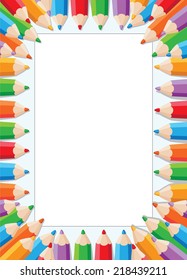 illustration of a pencils card