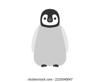 It is an illustration of a penguin.