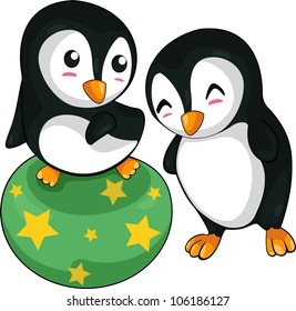 illustration Penguin vector file