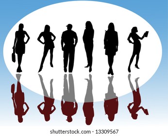 Illustration of people
