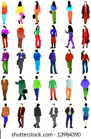 Illustration of people